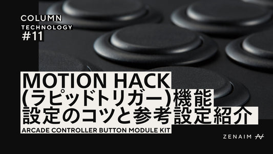 MOTION HACK(ラピッドトリガー)設定のコツと参考設定の紹介