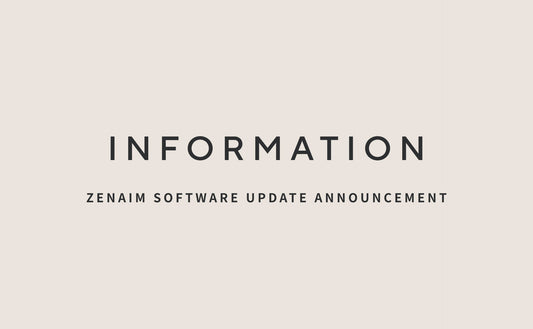 ZENAIM SOFTWARE Update Announcement