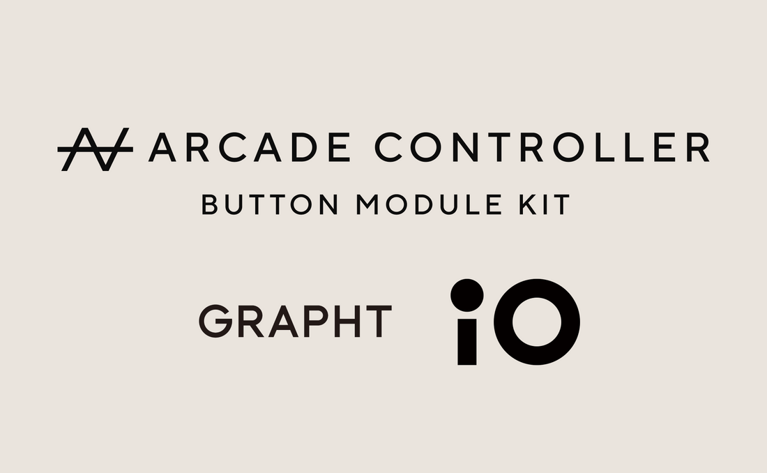 GRAPHT「iO（イオ）」へのZENAIM ARCADE CONTROLLER BUTTON MODULE KITの取り付けについて